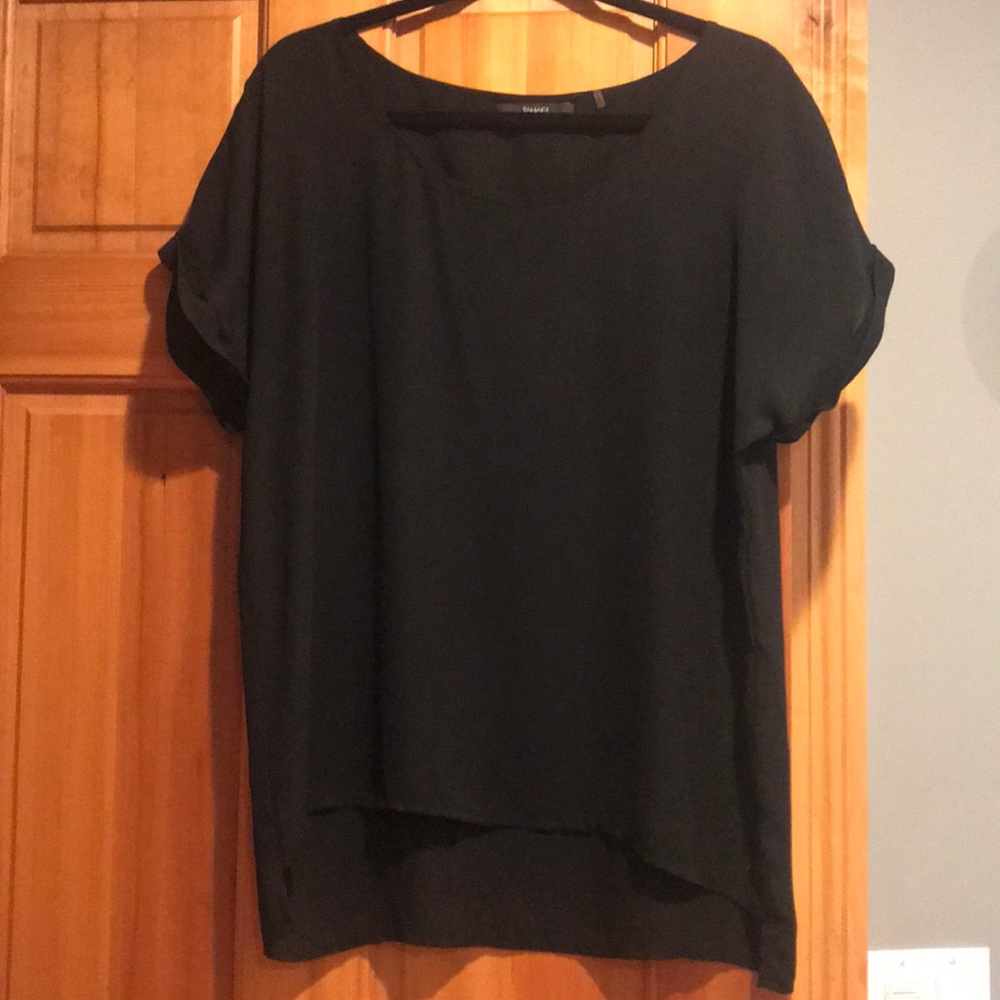 Tahari black shirt